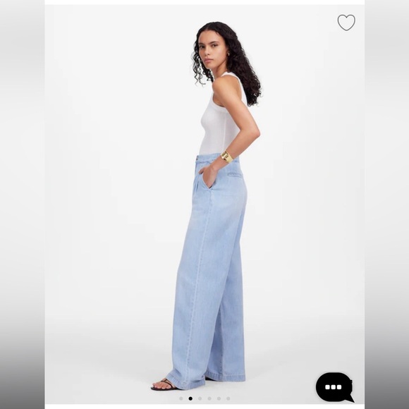 Madewell // EUC Harlow Wide-Leg Trouser Jeans - Picture 4 of 10